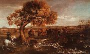 George Stubbs The Grosvenor Hunt oil painting